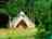 Bowses Hill Farm: Bell tent surrounded by trees 