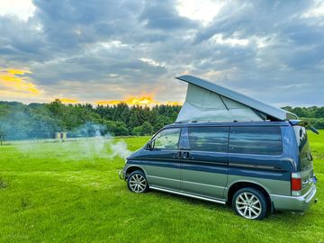 Visitor image of the campervan pitch