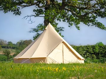 Glamping - Bell Tent Exterior