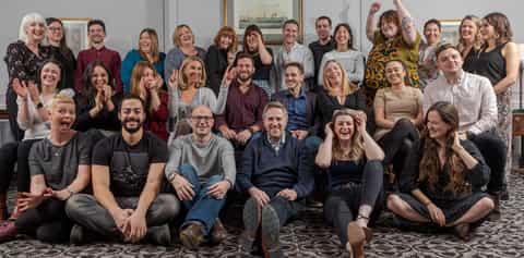 Some of the team at our 2022 away day