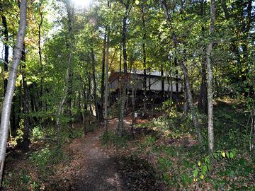 View of the tent
