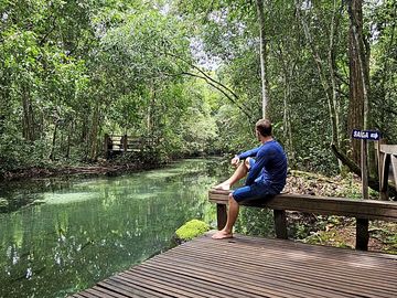 Descanso junto a natureza...