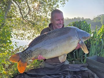 41.3lb carp caught at great lake
