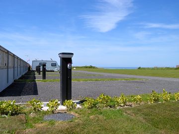 Fully serviced hardstanding pitch