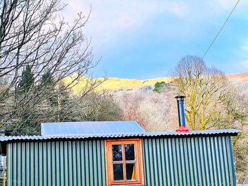 Solar hut with a veiw!