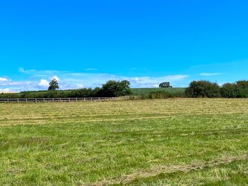 View of the camping area