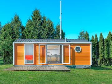 Mobile home exterior