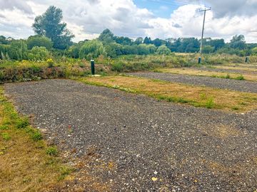 Hardstanding and grass pitches