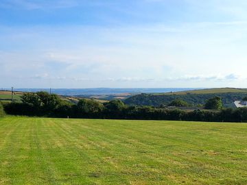 View from the camping site being used in 2022