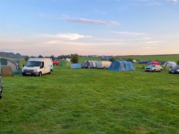 One of the camping fields