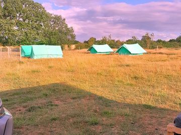 Military-grade tents