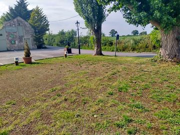 Grass and hardstanding pitches