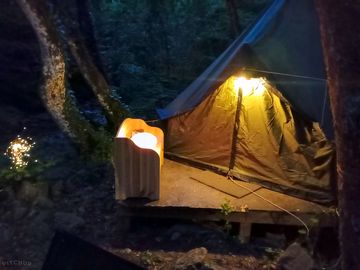 Tenda glamping
