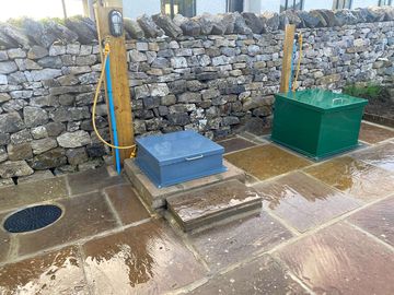 Chemical & grey waste disposal point.