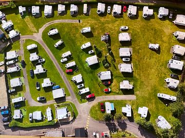 Aerial view of the site
