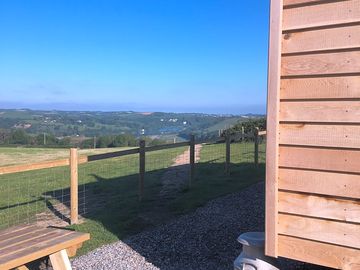View from the shepherd's hut