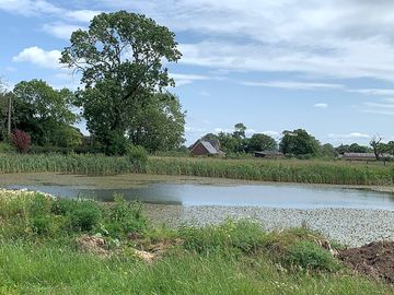 Our nature pond for the local wildlife 👍