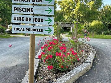 Entrée du camping