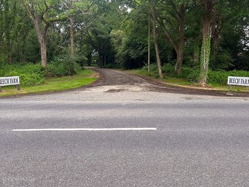 Entrance from main road