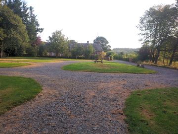 View from far end of site