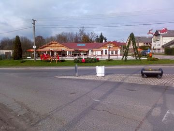 Market next to the site