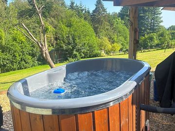 View from the hot tub