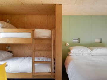 Sleeping arrangements in the pod