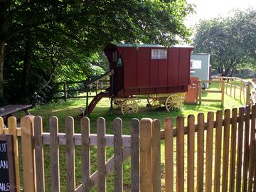 Authentic gypsy wagon over 100 yrs old, beautifully restored