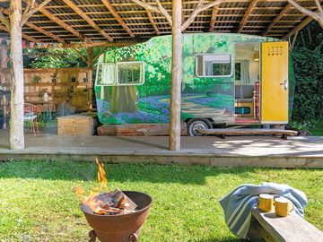 Vintage caravan