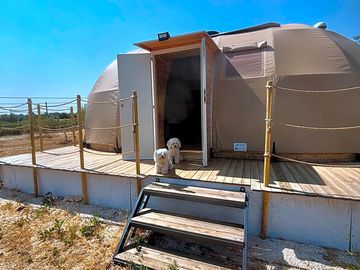 Dome with private decking