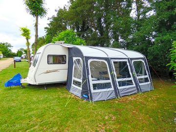 Spacious pitches