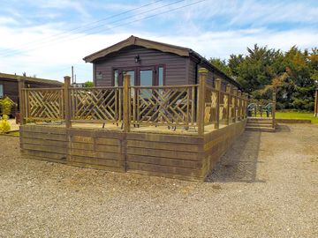 Ample parking next to the lodge