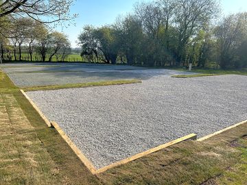 Hardstanding pitch