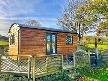 Stag lodge decking
