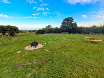 The fire pit