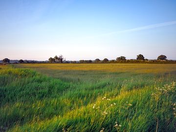 View across the fields