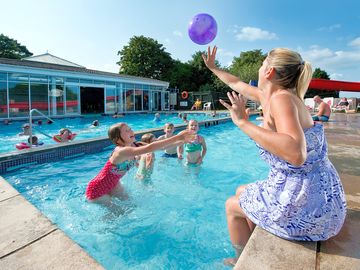 Indoor and outdoor pools