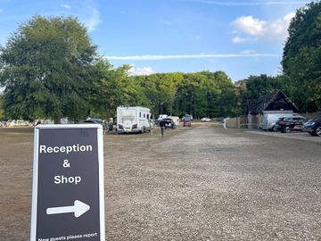 Entrance to the site