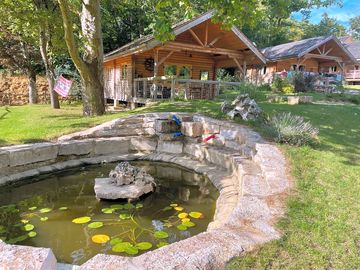 Pond on site