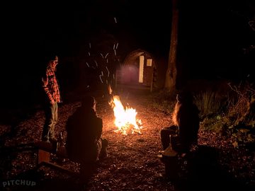 An evening by the firepit