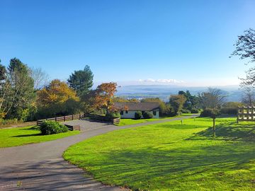 Clear skies over the site