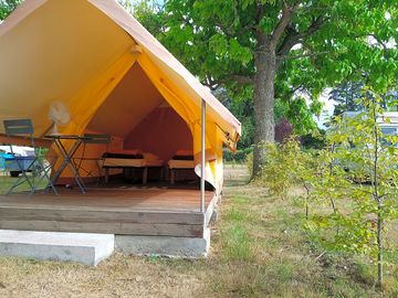 Interior view from outside