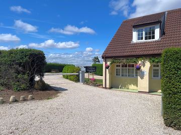 Sunnyside touring caravan park - main entrance and house