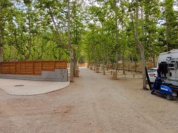 Track around the pitches