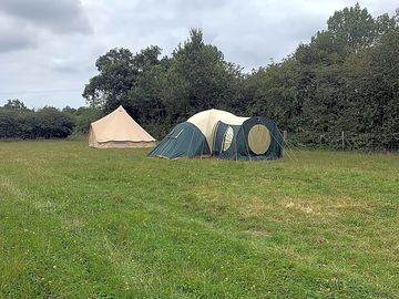 Lots of space with just two tent pitches