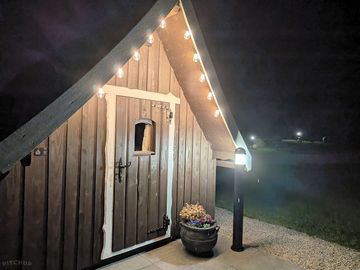 Pod at night