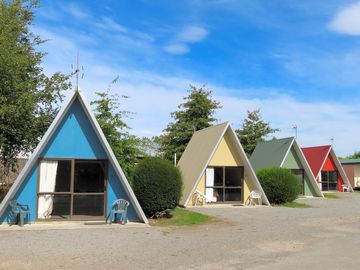 A-frame cabins