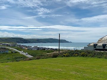 View from the pitches