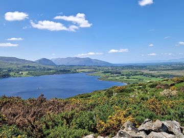 Lough guitane, five minutes' drive away