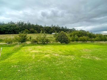 Grass pitches for caravans or motorhomes